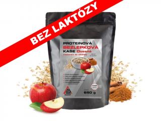 Proteínová kaša BEZ LAKTÓZY a BEZ LEPKU VALKNUT 10 x 65 g instantná Jablko so škoricou