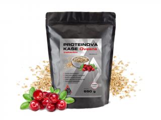 Proteínová Ovsená Kaša VALKNUT 10 x 65 g instantná Brusinková