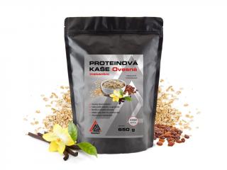Proteínová Ovsená Kaša VALKNUT 10 x 65 g instantná vanilka-hrozienka