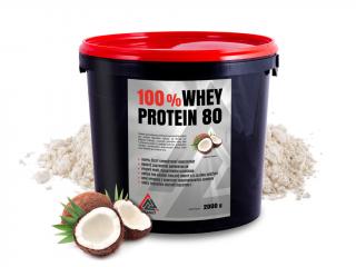 Whey Proteín 80 srvátkový koncentrát VALKNUT 2 kg Príchuť: Kokos, Obsah balenia: 2 kg