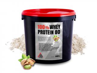 Whey Proteín 80 srvátkový koncentrát VALKNUT 2 kg Príchuť: Pistácie, Obsah balenia: 2 kg