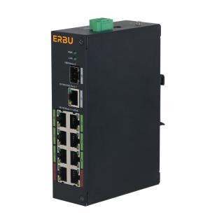 ERBU E-EFS-0901-90-120 8portový PoE switch