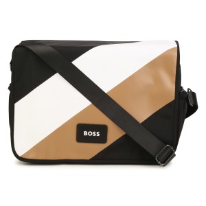 BOSS přebalovací taška STRIPS white/black/beige