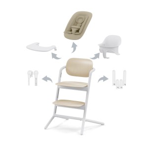 CYBEX LEMO 4in1 SET Sand White | white