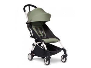 STOKKE BABYZEN™ YOYO² bílý podvozek + ZDARMA potah sporťáku 6+ Olive