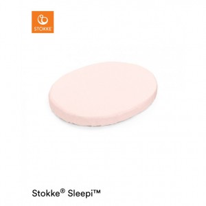 Stokke Sleepi Mini prostěradlo 60x80 cm Peachy Pink