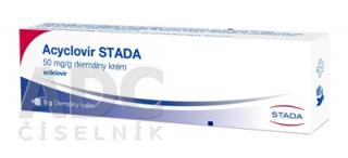 Acyclovir STADA crm der (tuba Al) 1x5 g