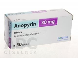ANOPYRIN tab 50x 30 mg