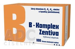 B-Komplex Zentiva tbl flm 1x100 ks