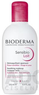 BIODERMA Sensibio CISTIACE MLIEKO na citlivú pleť 1x250 ml  Popis: