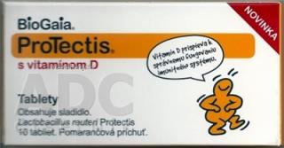 BioGaia ProTectis s vitamínom D (tbl (pomarančová príchuť) 1x10 ks)