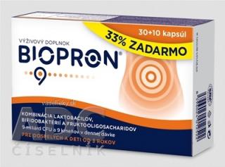 BIOPRON 9 cps 30+10 (33% zdarma) (40ks)