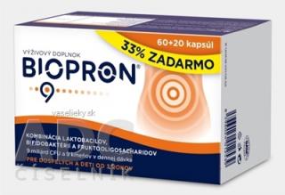 BIOPRON 9 cps 60+20 (33% zdarma) (80ks)