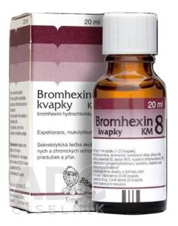 BROMHEXIN 8-KVAPKY KM 1x20 ml