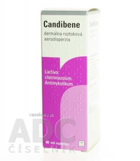 CANDIBENE aer der (fľ.skl.hnedá) 1x40 ml