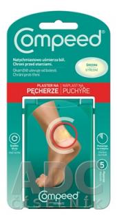 Compeed NÁPLASŤ na pľuzgiere stredná 1x5 ks