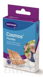 COSMOS Pružná náplasť na rany elastická textilná (6x10 cm) 1x5 ks