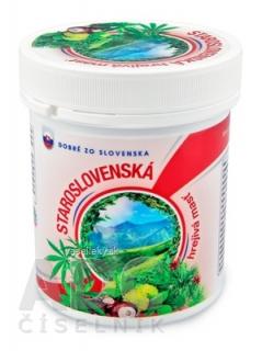 Dobré z SK STAROSLOVENSKÁ hrejivá masť masážny prípravok 1x250 ml (Skladom 1ks)