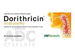 Dorithricin mentol pas ord 1x20 kss