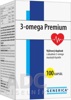 GENERICA 3-omega Premium cps 1x100 ks