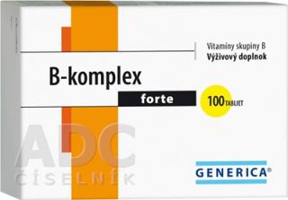 GENERICA B-komplex forte  tbl 1x100 ks