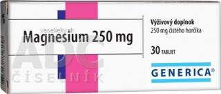 GENERICA Magnesium 250 mg 30 TBL