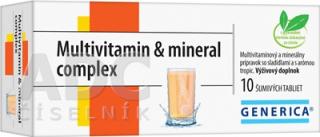 GENERICA Multivitamin & mineral complex; {tbl eff 1x10 ks}