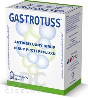 GGastrotuss sirup antirefluxný vo vrecúškach 20x20 ml