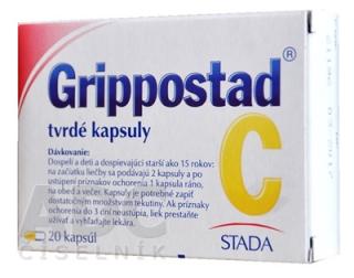 Grippostad C cps dur 200 mg (blis.PVC/PVDC/Al) 1x20 ks