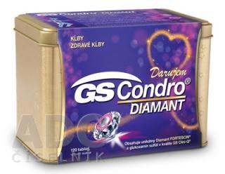 GS Condro DIAMANT darček 2019; {tbl (zlatá doza) 1x120 ks}