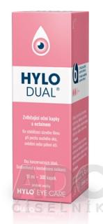 HYLO DUAL zvlhčujúce očné kvapky 1x10ml