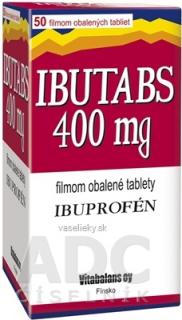 IBUTABS TBL FLM 50X400MG