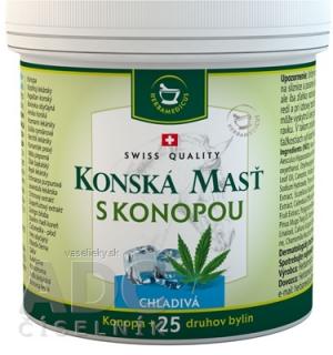 KONSKÁ MASŤ S KONOPOU CHLADIVÁ 1x250 ml