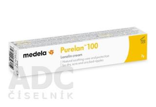 MEDELA PureLan 100 masť na ošetrenie bradaviek (lanolín) 1x7 g