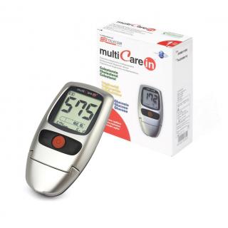 MultiCare In BSI Zariadenie na meranie glukózy (glukometer), cholesterolu a triglyceridov