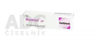 MUNDISAL gel (tuba Al) 1x8 g