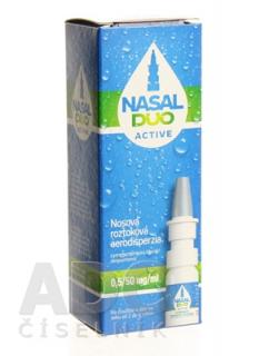 NASAL DUO ACTIVE 0,5/50 mg/ml aer nao 90 dávok (fľ. s mech.rozpraš.) 1x10 ml