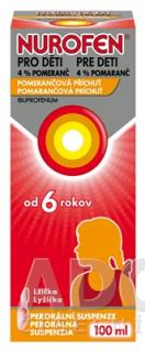 NUROFEN PRE DETI 4% POMARANČ