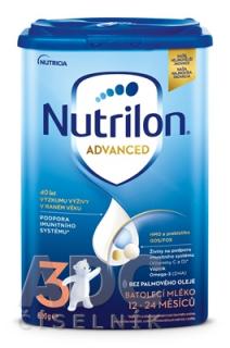 Nutrilon Advanced 3 batoľacia mliečna výživa v prášku (12-24 mesiacov) 1x800 g