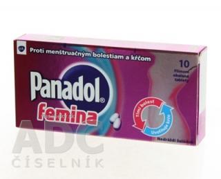 PANADOL FEMINA tbl flm 500 mg/10 mg 1x10 ks