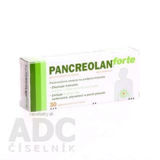 PANCREOLAN FORTE drg 30x220 mg
