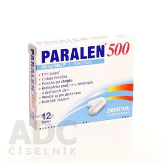 PARALEN 500 tbl 500 mg 1x12 ks