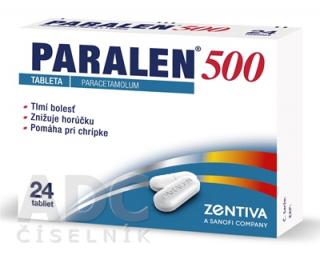 PARALEN 500 tbl 500 mg 1x24 ks