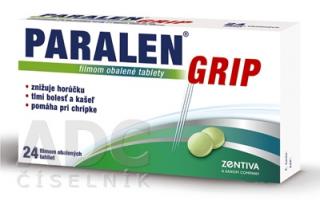 PARALEN GRIP tbl flm 1x24 ks (možné objednať v maximálnom počte 1 ks.)