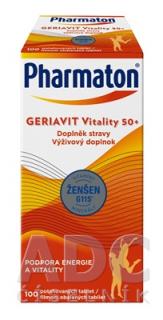 Pharmaton GERIAVIT Vitality 50+ tbl 1x100 ks