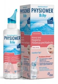 PHYSIOMER BABY nosový sprej izotonický s obsahom morskej vody 1x115 ml