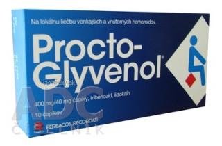 PROCTO-GLYVENOL sup 10x400 mg