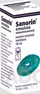 SANORIN EMULZIA 1x10 ml