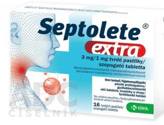 Septolete extra eukalyptus 3 mg/1 mg pas ord 1x16 ks