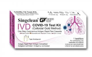 SINGCLEAN Antigénový výterový test na COVID-19 1ks